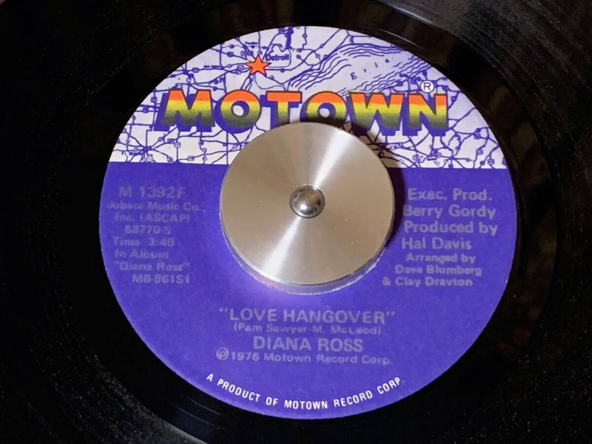 DIANA ROSS ♪LOVE HANGOVER 7インチ 45拍卖