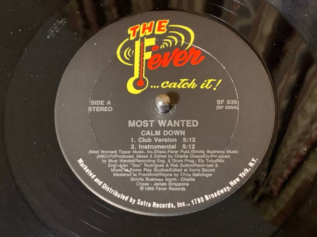 MOST WANTED ♪CALM DOWN US オリジナル 拍卖