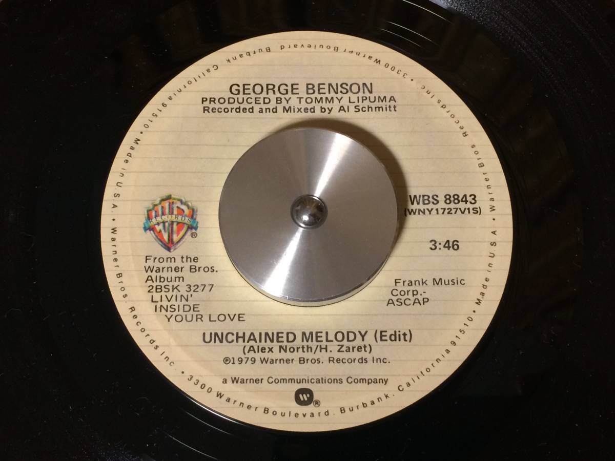 GEORGE BENSON ♪UNCHAINED MELODY 7インチ 45拍卖