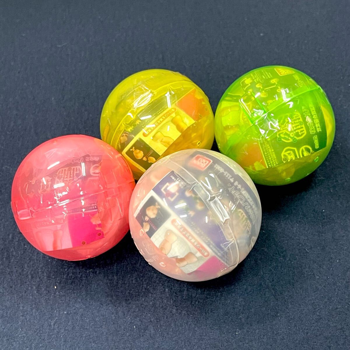 ★☆未開封保管品 BANDAI/バンダイ キン消し/キンケシ フルアクション ガチャ/未開封品4点セット拍卖