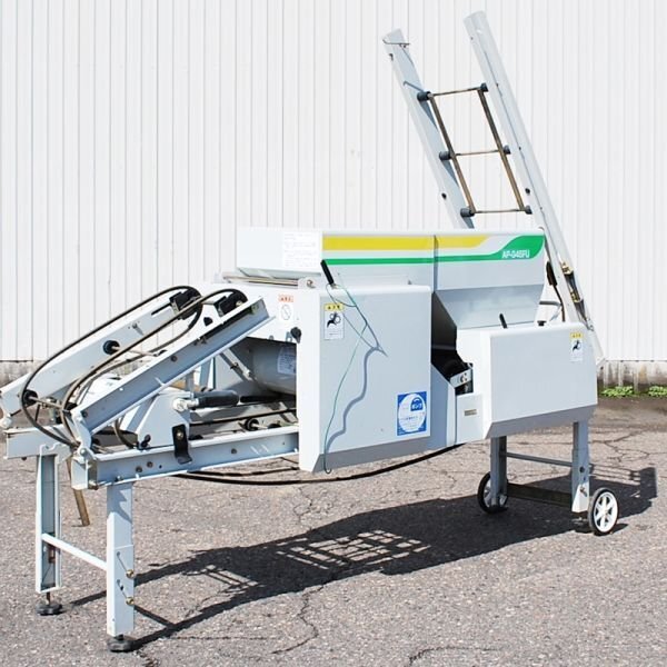 【新潟】石井製作所 播種機 AP-G45FU 100V 300~400箱/h 説明書付 播種 潅水 灌水 覆土 床土 種蒔き 種まき すじまき 水稲 中古 倉庫保管拍卖