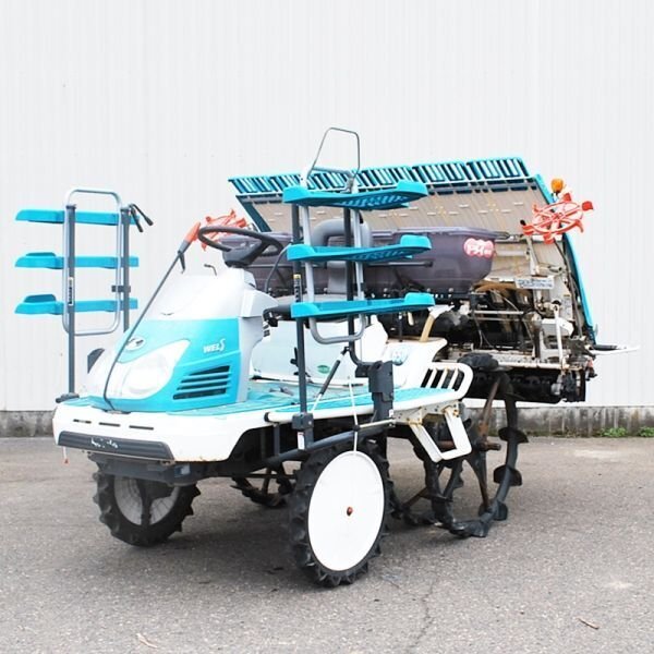 【新潟】クボタ 6条植え 田植機 SPU650 難あり 15馬力 側条 施肥 肥料 枕地 ロータ ダブルタイヤ 4WD パワステ 部品取り パーツ取り 中古拍卖