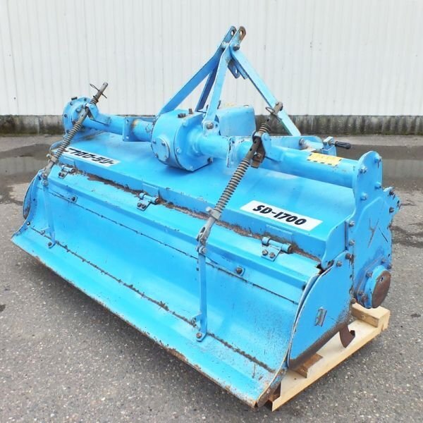 【新潟】ニプロ ロータリー SD-1700H 作業幅1.7m 尾輪 ロータリ 耕うん トラクター パーツ アタッチメント 作業機 中古 倉庫保管 170cm拍卖