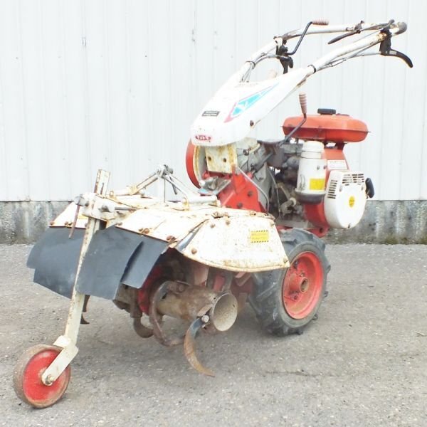 【新潟】マメトラ 管理機/耕うん機 SRV35 作業幅60cm 6馬力 ハンドル反転 中古 土揚げ 土寄せ 畝 畦 うね 耕運 耕耘 畑 家庭菜園 ハウス拍卖