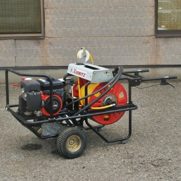 【山形】共立 自走式動噴 VSC3510G 動噴 動力噴霧機 リコイル 消毒 給水ホース 巻取 ホース セット動噴 噴霧機 散布 倉庫保管 中古 東北拍卖