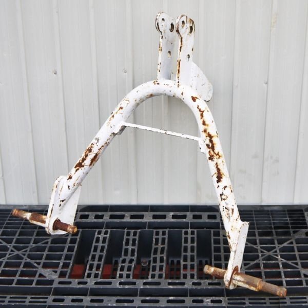 【新潟】トラクター用 ヒッチ 中古 / 3点リンク トラクター 作業機 取付 金具 取り付け 部品 パーツ ジョイント ロータリー ロータリー拍卖