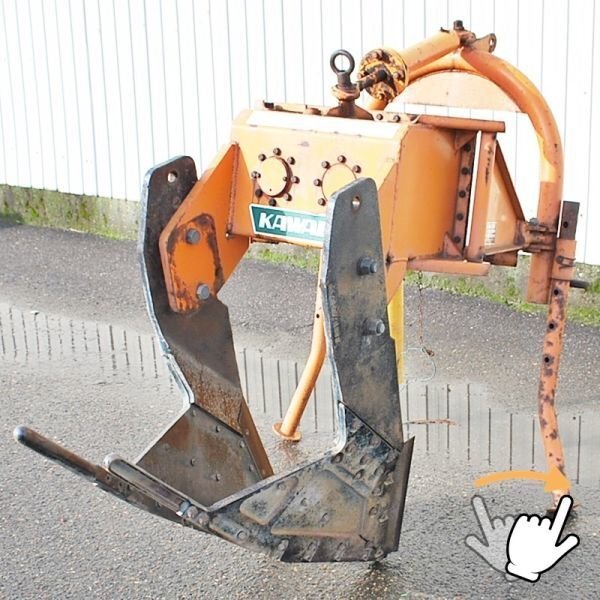 【新潟】カワベ バイブロ ルートディガー BVD-30 Ⅱ型 ジョイント付き 星形 ディガー 掘り取り機 収穫 牛蒡 ごぼう 掘り機 トラクター 中古拍卖