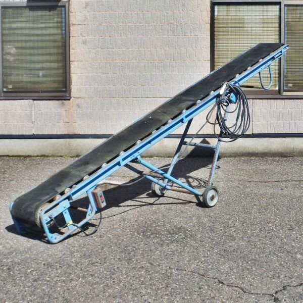【山形】鶴岡塗装工業 ベルトコンベア KB35A 正転 逆転 三相 250v 土入れ ベルコン 選別機 選別 小莢 収穫 搬送 運搬 倉庫保管 東北 中古拍卖