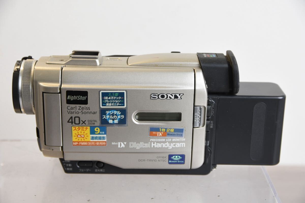 デジタルビデオカメラ SONY ソニー Handycam ハンディカム DCR-TRV10 250201W8拍卖