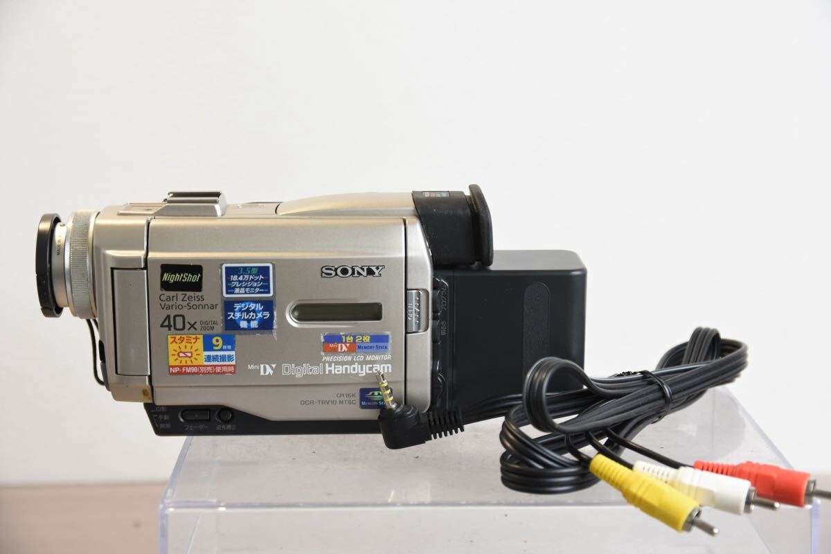 デジタルビデオカメラ SONY ソニー ハンディカム Handycam DCR-TRV10 250201W9拍卖