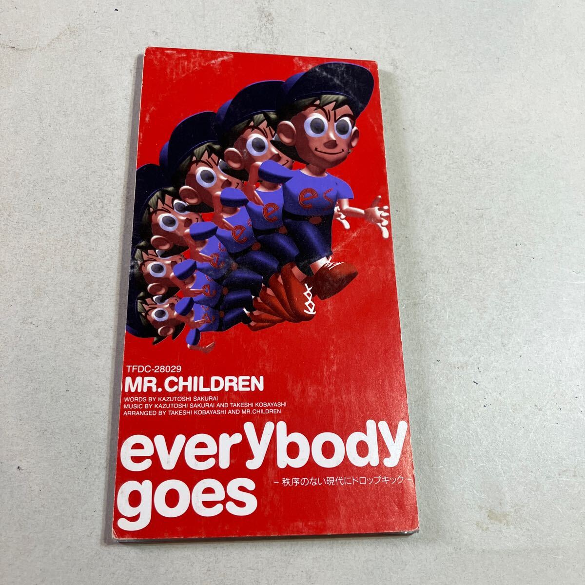 シングルCD MR.CHILDREN EVERYBODY GOES 美品 拍卖