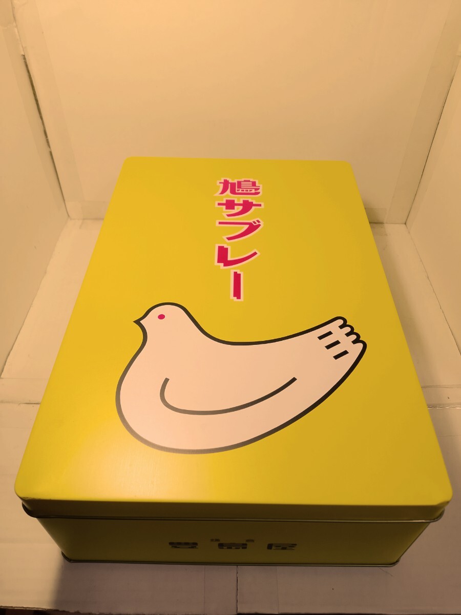 鳩サブレー 空き缶 豊島屋 缶のみ スチール缶 空缶 鳩サブレ ハトサブレ 25枚入版拍卖