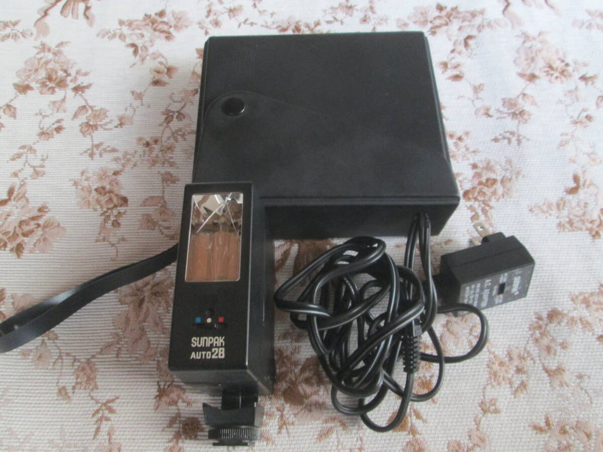 ストロボ SUNPAK AUTO 28 カメラフラッシュライト拍卖