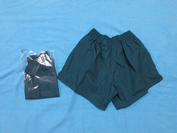 体操服★学校★短パン ショートパンツ★mizuno ミズノ★82RM-6435★グリーン 緑★Sサイズ★日本製★未使用★2枚組拍卖