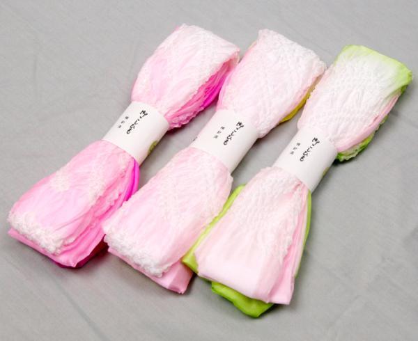 腰紐 正絹 1本 腰ひも 絞り 広巾 色は当店おまかせ 着付け用品拍卖