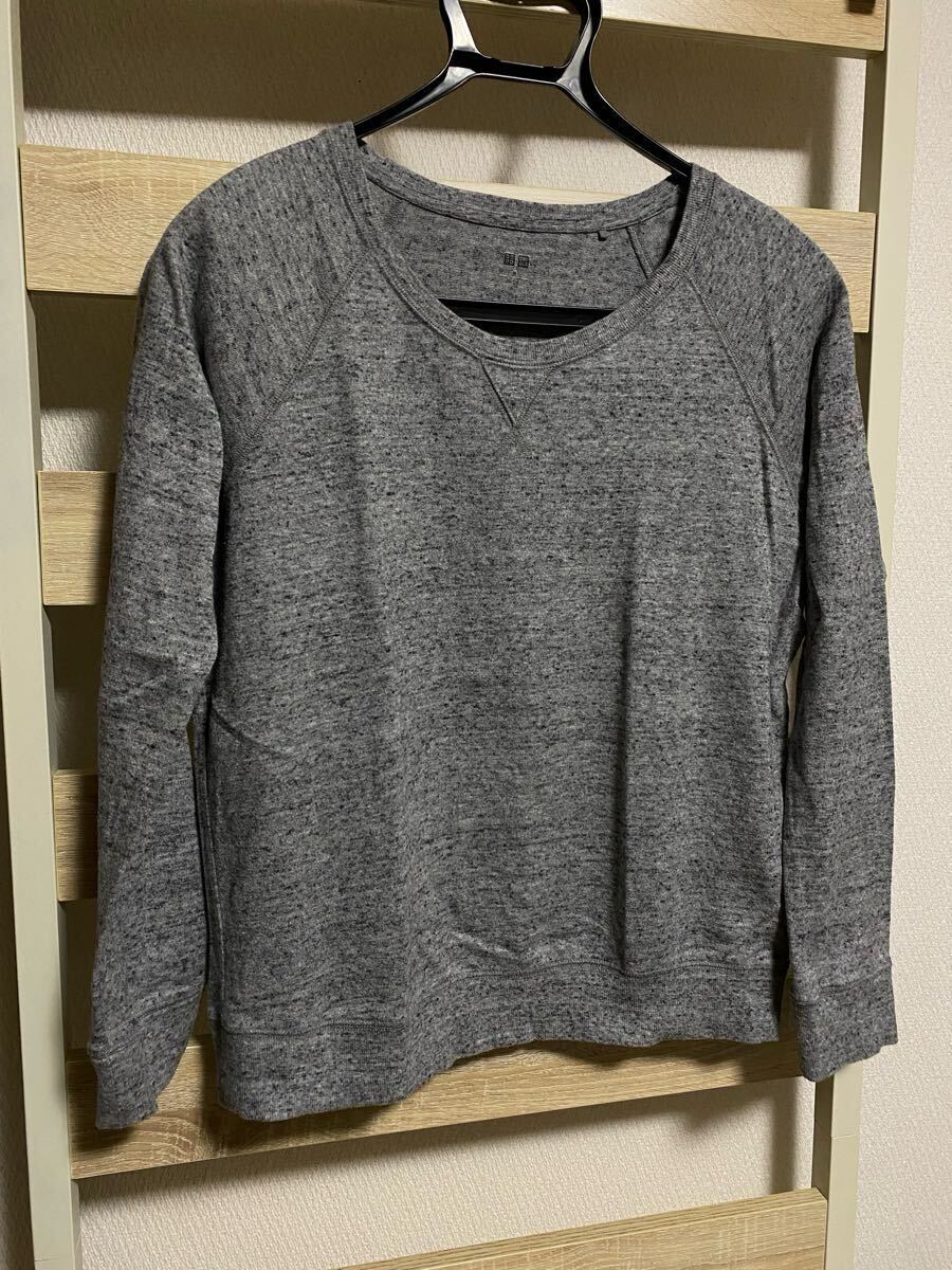 【送料無料】UNIQLO ストレッチジャージープルオーバー 長袖 M ⑦拍卖