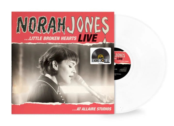 2500枚限定 未開封 ノラ・ジョーンズLittle Broken Hearts Live At Allaire Studios RSDホワイトカラー140g重量盤LP Norah Jones Blue Note拍卖