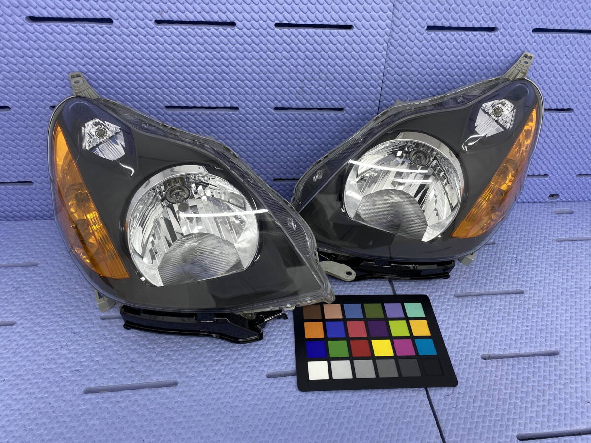 1909 * 美品/破損無 ライフ JC1 前期 ヘッドライト 左右 セット スタンレー P8291 ハロゲン 打刻 黒 拍卖