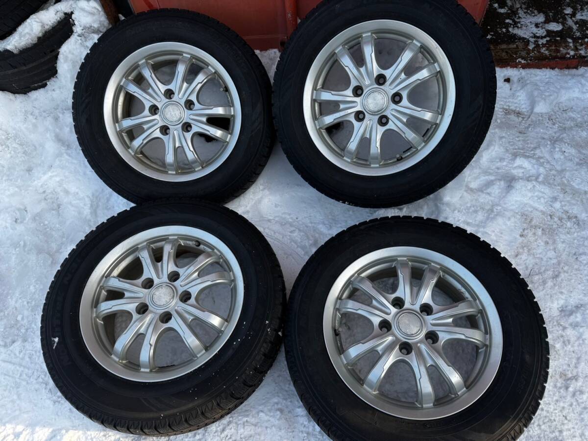 Y1230 195/65R15 91Q NORTHTREK 2015年 PCD114.3 5H 6J +43 4本セット拍卖