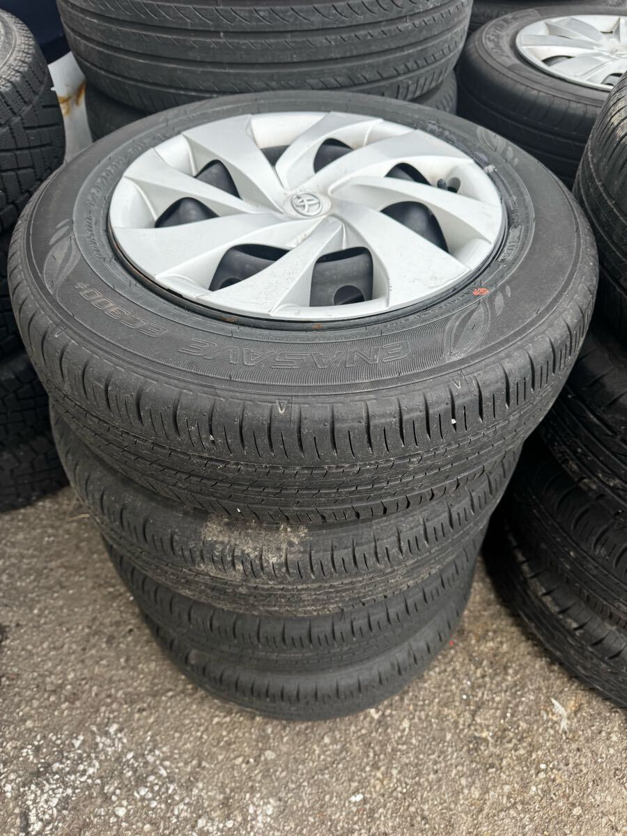 Y1233 175/70R14 84S ダンロップ DUNLOP 2023年 PCD100 4H 5.5J 4本セット 拍卖
