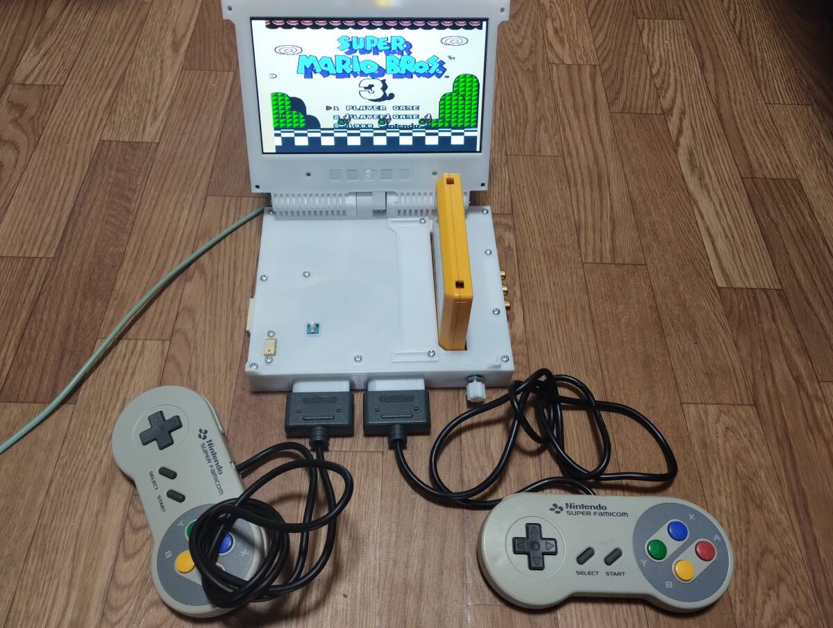 液晶 AV ファミコン type-c USB 電源 ビデオ出力 7インチ 4:3 AV LCD 8bit pocket ポケット ビット プラス AXE GAME COLOR TFT拍卖