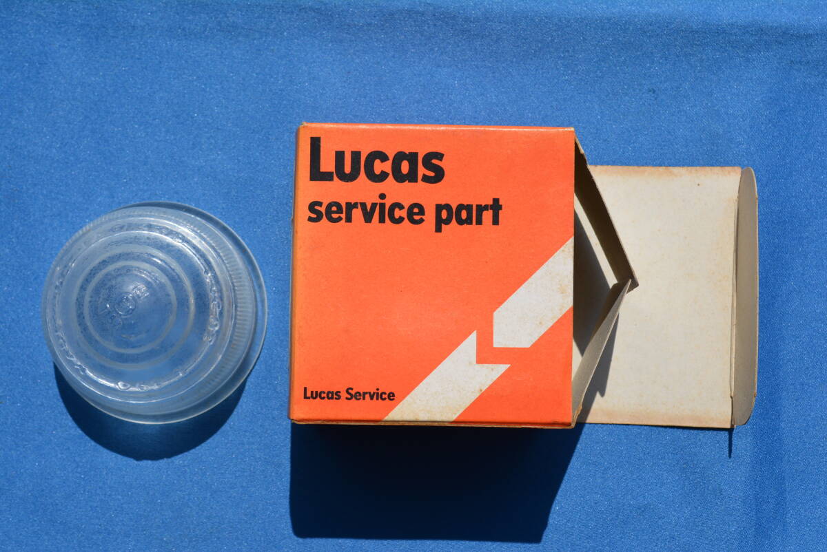 当時物 Lucas / ルーカス ガラス パークレンズ(クリアー) 1個 未使用品・2拍卖