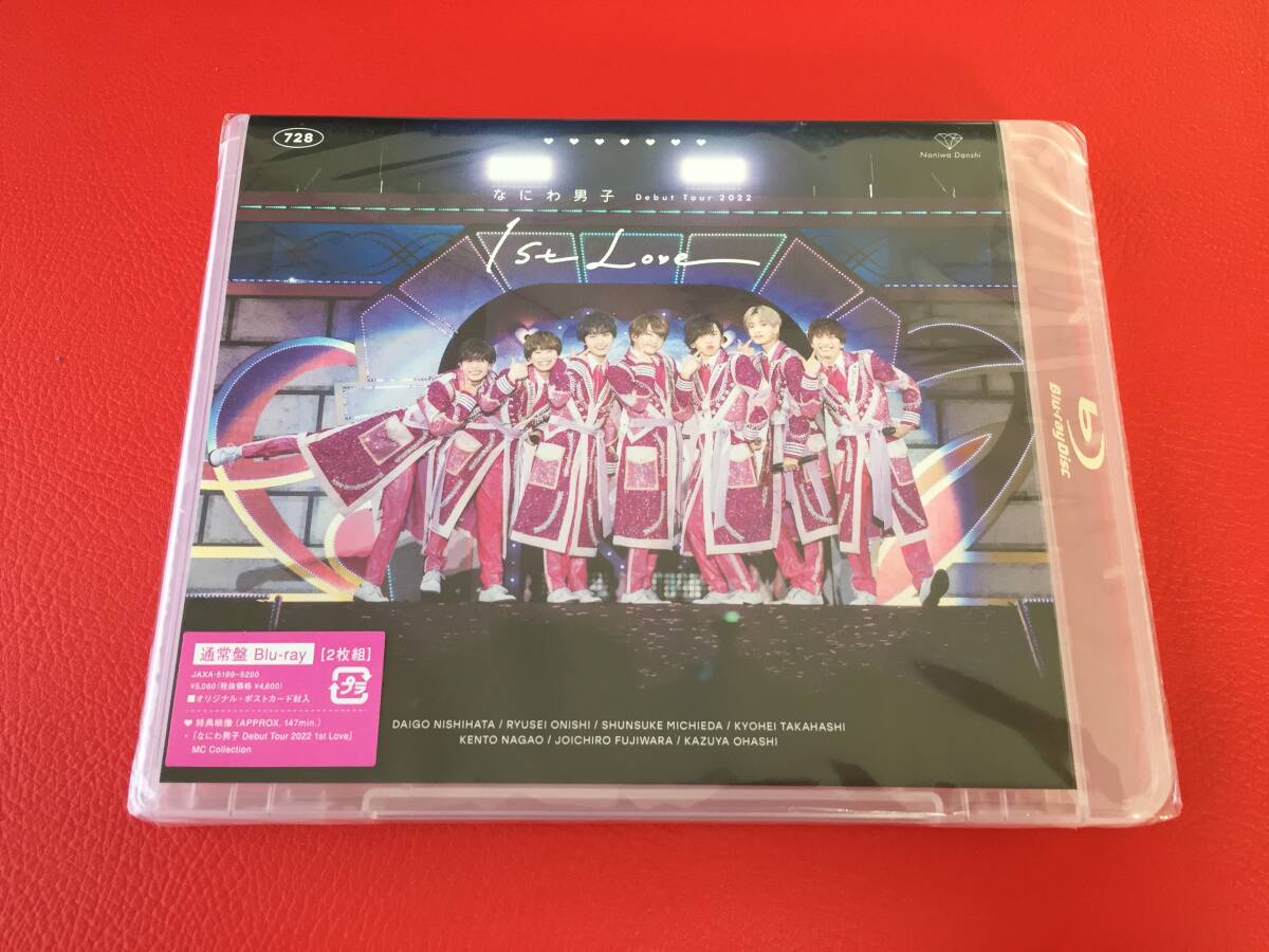 ◆未開封◆なにわ男子 Debut Tour 2022/1st Love/通常盤Blu-ray(2枚組)/JAXA-5199-5200 #Z07YY1拍卖