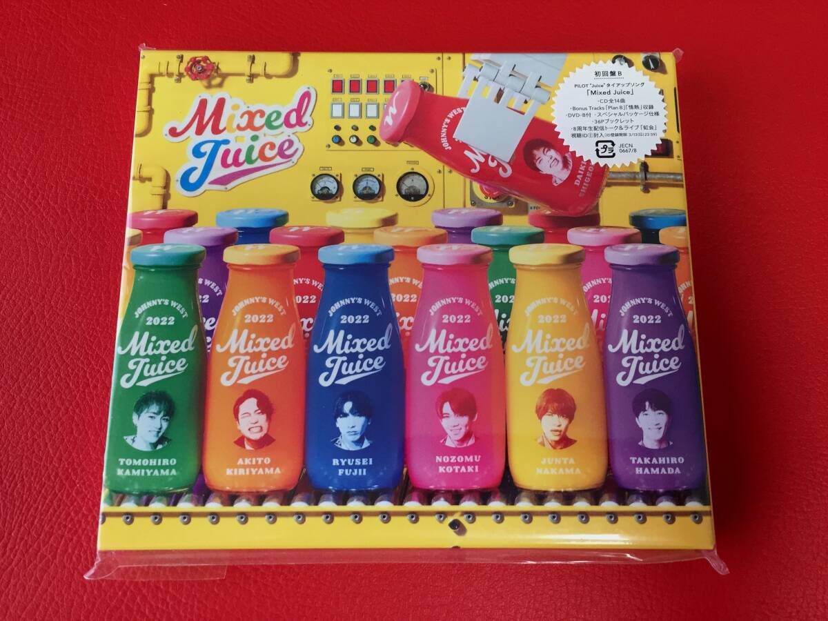 ◆美品◆WEST. ジャニーズWEST/Mixed Juice【初回盤B】CD+DVD/JECN 0667/8 #Z11YY1拍卖