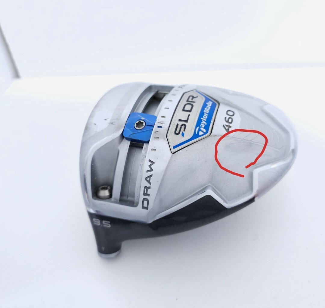 レフティ SLDR 460 9.5° ドライバー ヘッドのみ 初期ロッド レアモデル 低スピン 訳あり品 左用 拍卖