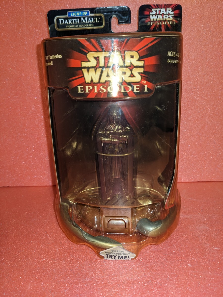 フィギュアが光る!ダース・モール「スター・ウォーズ エピソード1」ライトアップホログラフフィギュア拍卖