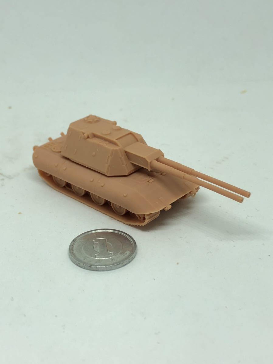 1/144レジンキット 未塗装 WWⅡ ドイツ軍 E-100 対空戦車 8.8cm連装式 ワールドタンクミュージアム拍卖