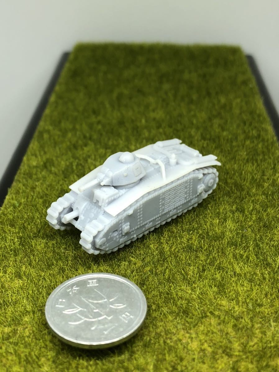 1/144レジンキット 未塗装 フランス軍 ルノーB1bis重戦車 ワールドタンクミュージアム 【同梱可能】拍卖