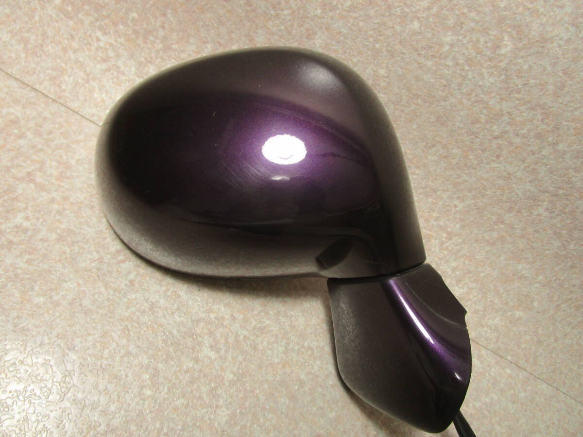 ライフ JB5 ドアミラー 右 RP34PX アメジストパープルパール 電格 ◎難あり拍卖