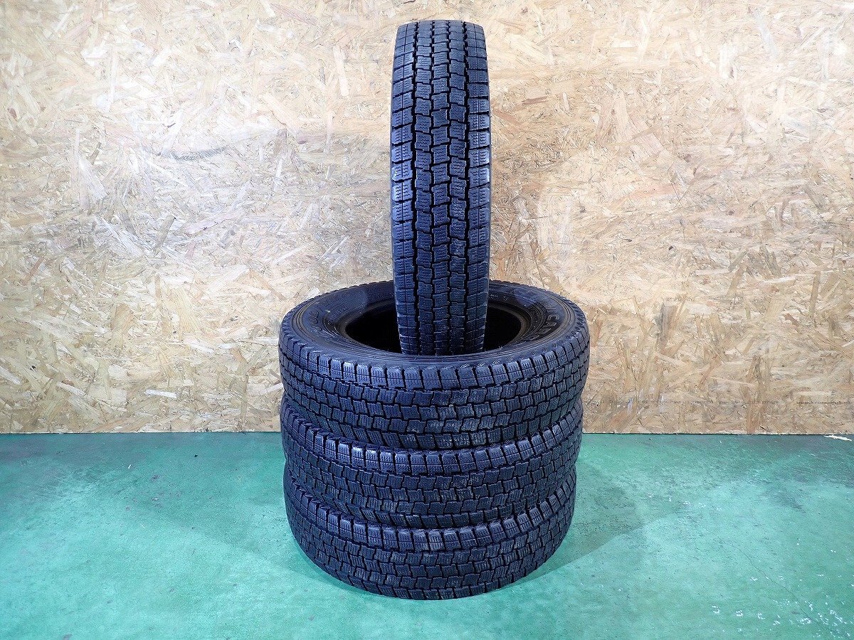 RB3617【送料無料165/80R14 91/90】4本 グッドイヤー ICE NAVI カーゴ ADバン NV200バネットにも 中古スタッドレスタイヤ拍卖