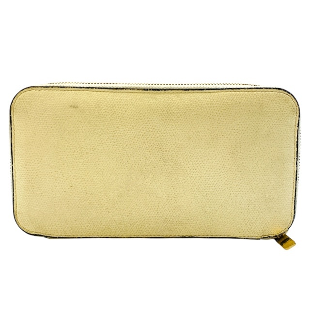 Valextra ヴァレクストラ 財布 長財布 ロングウォレット ラウンドファスナー レザー ホワイト拍卖