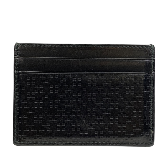 GUCCI グッチ 250466 ディアマンテ カードケース パスケース 名刺入れ コンパクト レザー ブラック拍卖