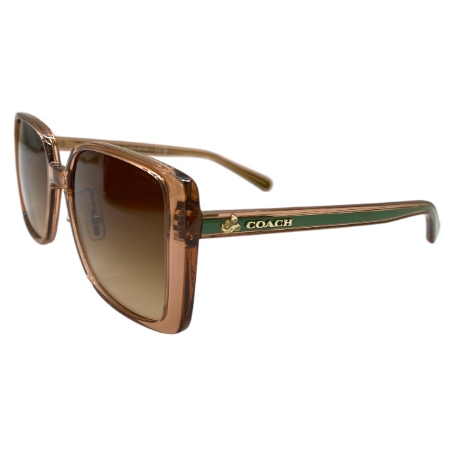 COACH コーチ ディズニーコラボ 5749/74 56□19 145 サングラス アイウェア 小物 カラーレンズ プラスチック ブラウン系拍卖