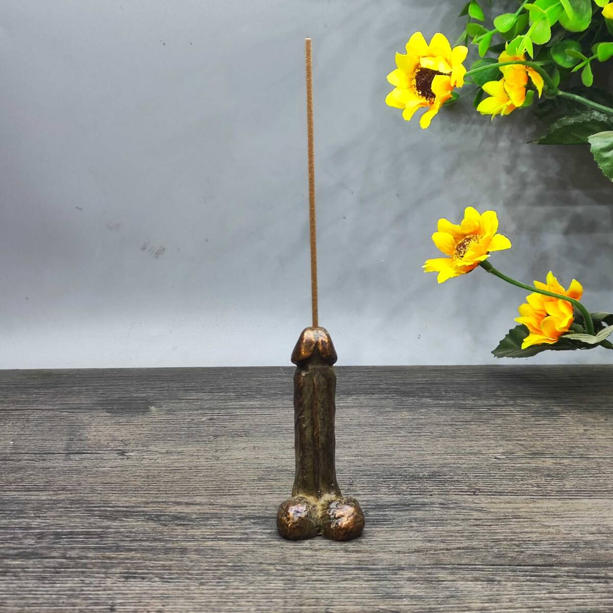 清 古銅彫 香插 茶擺 極細工 古賞物 古美味 東洋彫刻 時代物 骨董 中国古美術拍卖