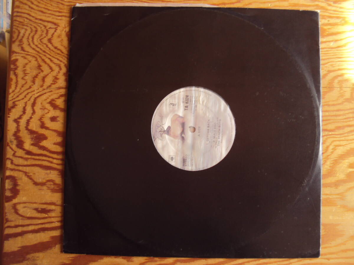 ビーチボーイズ/GETCHA BACK UK盤レコード12インチシングル拍卖