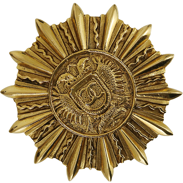 シャネル ココマーク ブローチ エンブレム レディース メタル GP ゴールド 9515拍卖