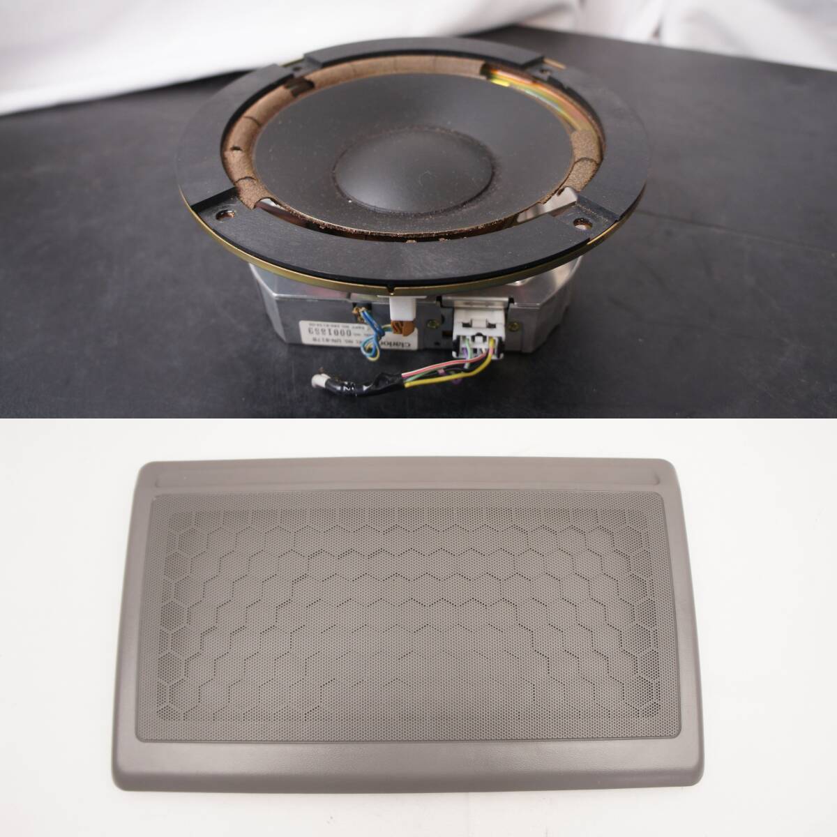 ウーファー パネル付 HY34 前期 300VIP セドリック外し リアスピーカー UN-817B 28176-AG300 MY34 参考 28138-AG005 エッジ脱落 @10699s拍卖