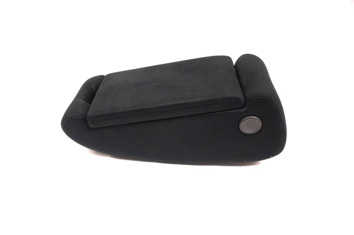 アームレスト ファブリック 無地ブラック NZ12 後期 RIDER BLACK LINE キューブ外し フロント 小物入れ Z12 日産 純正 蓋ロック欠品@10577s拍卖