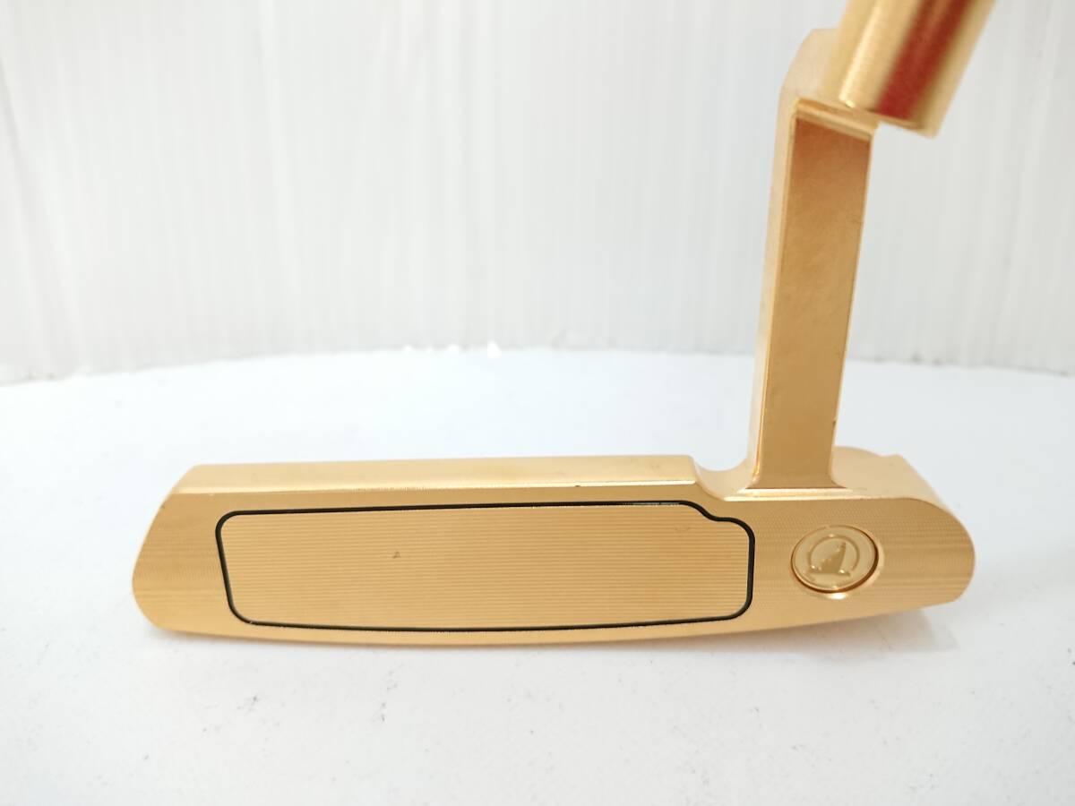 本間ゴルフ◆◆ 最高級 ベレス パター BERES PP-201 GOLD <金 ゴールド仕様> ◆◆奇跡の美品!!!拍卖