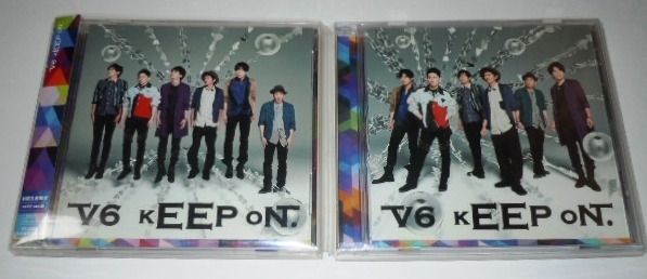 【 V6 】CD 2枚セット kEEP oN. 初回生産限定 kEEP oN.盤 & 通常盤拍卖