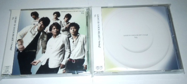 【 V6 】CD 2枚セット LIGHT IN YOUR HEART 初回限定盤A & 通常盤拍卖