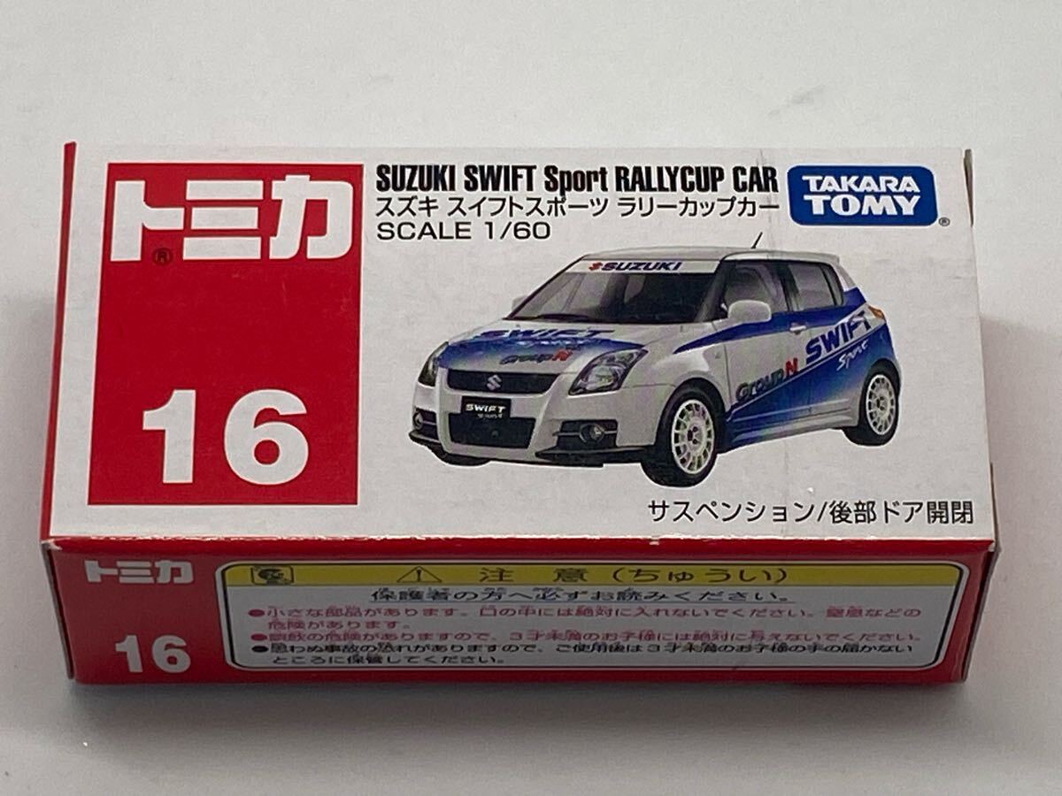 トミカ 赤箱16 スズキ スイフト スポーツラリーカップカー拍卖