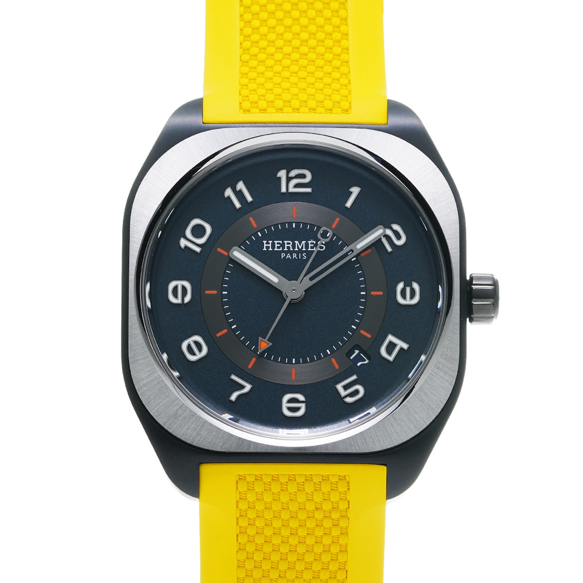 エルメス H08 エクストララージ SP1.748c ブラック メンズ 腕時計 自動巻き 銀蔵拍卖