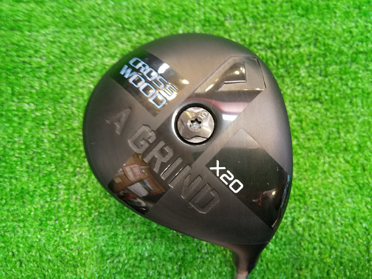 良品 エーデザイン フェアウェイウッド A GRIND CROSS WOOD X20 20度 (S) Speeder EVOLUTION VI FW 50 ヘッドカバー無 *MP@1*L*077拍卖