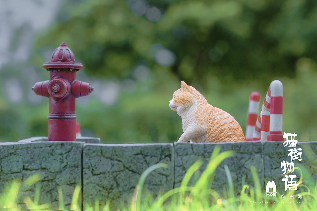 Sank Toys 猫街物語シリーズ 第四弾 お手猫 - クリーム白  1/6スケール拍卖