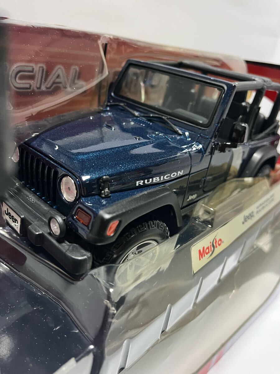 jeep マイスト 1/18 ジープ ラングラー ルビコン 4WD 4駆 リアル ミニカー拍卖